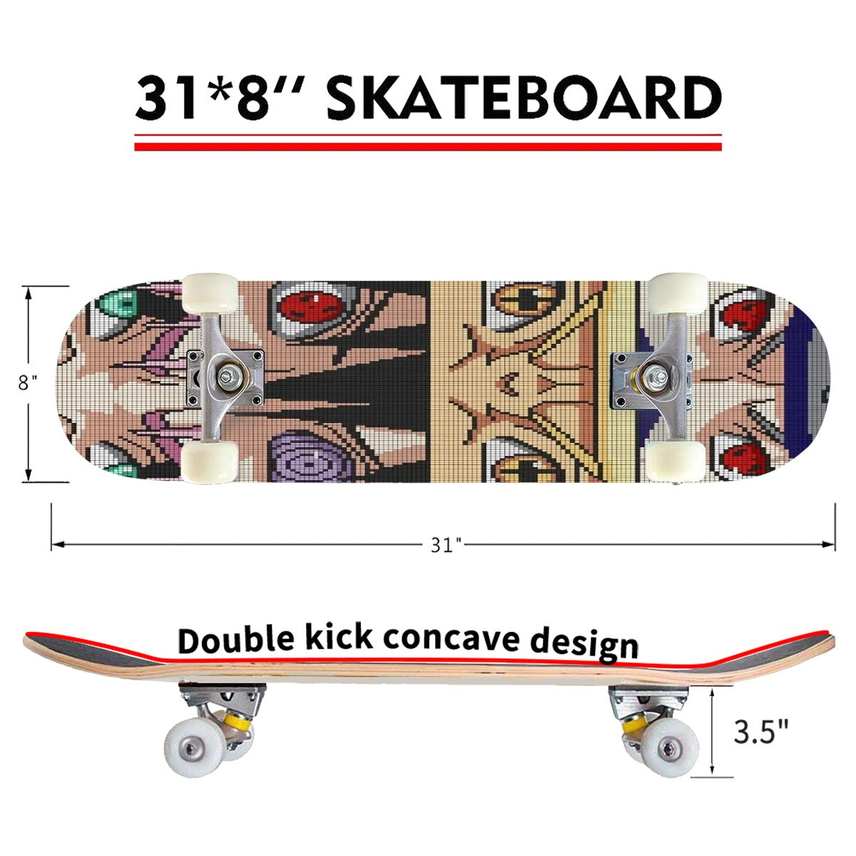 Complete Skateboard (Made in USA)