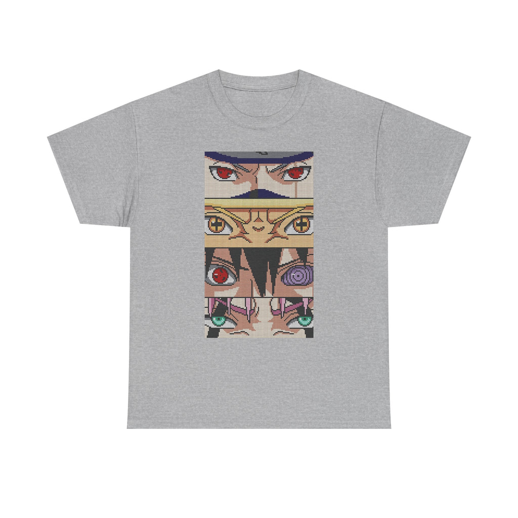 Anime-Inspired Unisex Heavy Cotton Tee - Unique Art Design