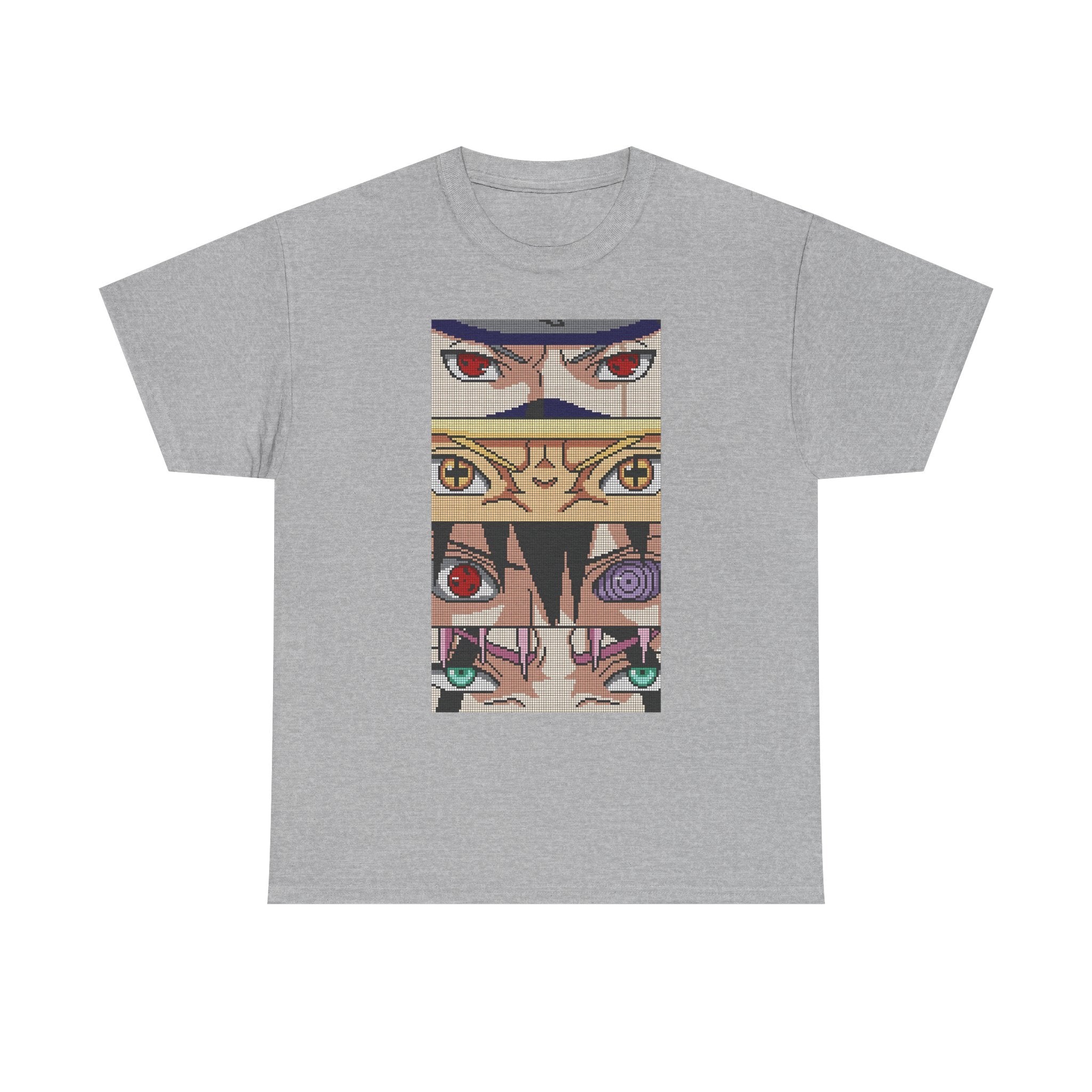 Anime-Inspired Unisex Heavy Cotton Tee - Unique Art Design