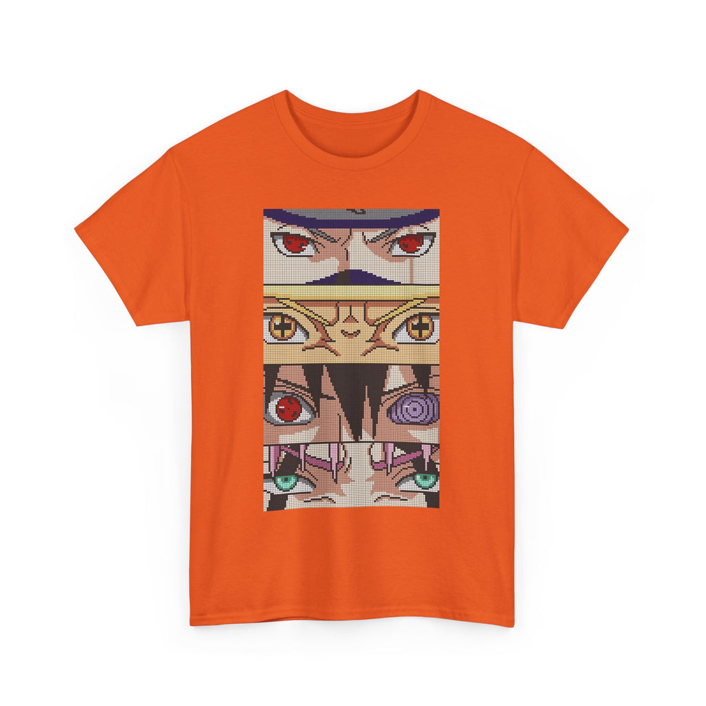 Anime-Inspired Unisex Heavy Cotton Tee - Unique Art Design
