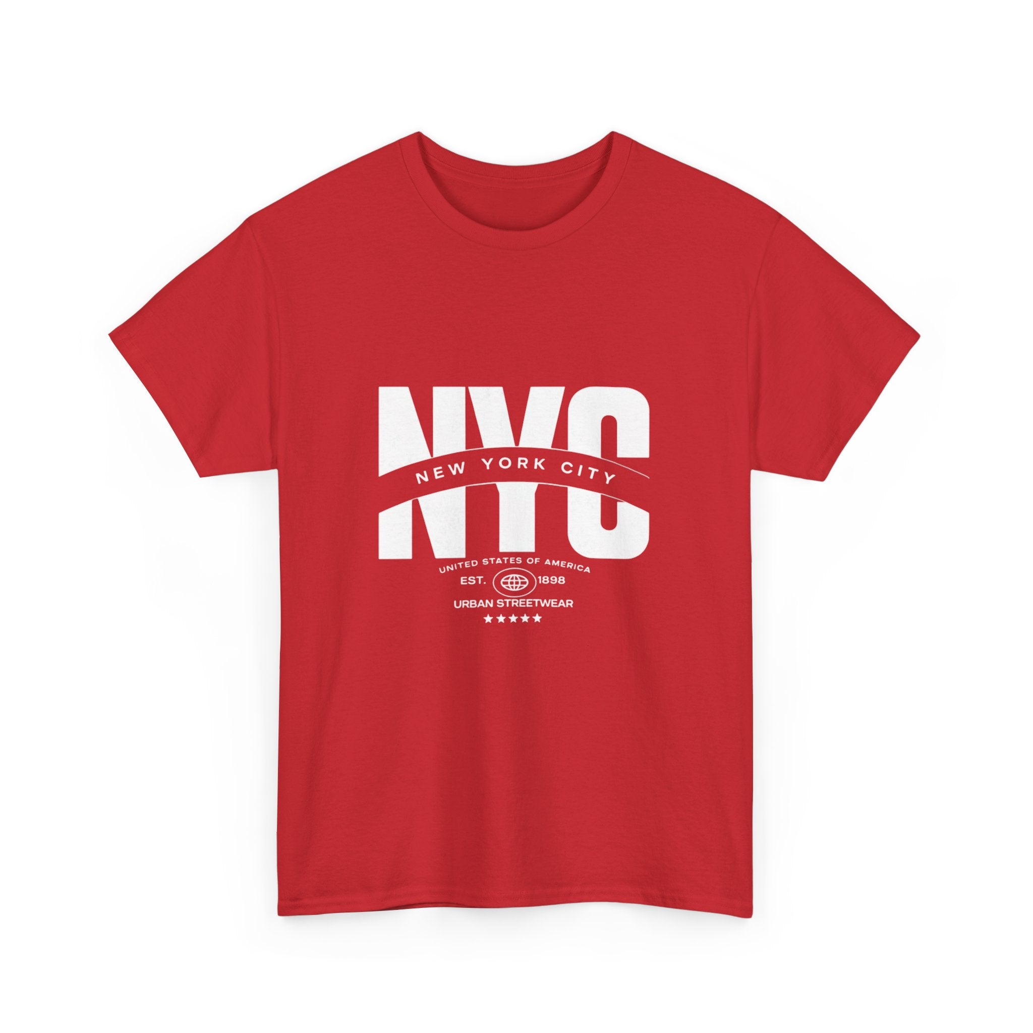 NYC Unisex Heavy Cotton Tee - Urban Streetwear Style