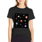 DTF 180gsm Short Sleeve Cotton Crewneck T-Shirt for Men Women (Front Printing)