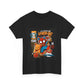 Retro Spider Cat Unisex Heavy Cotton Tee – Perfect for Cat Lovers and Comic Fans