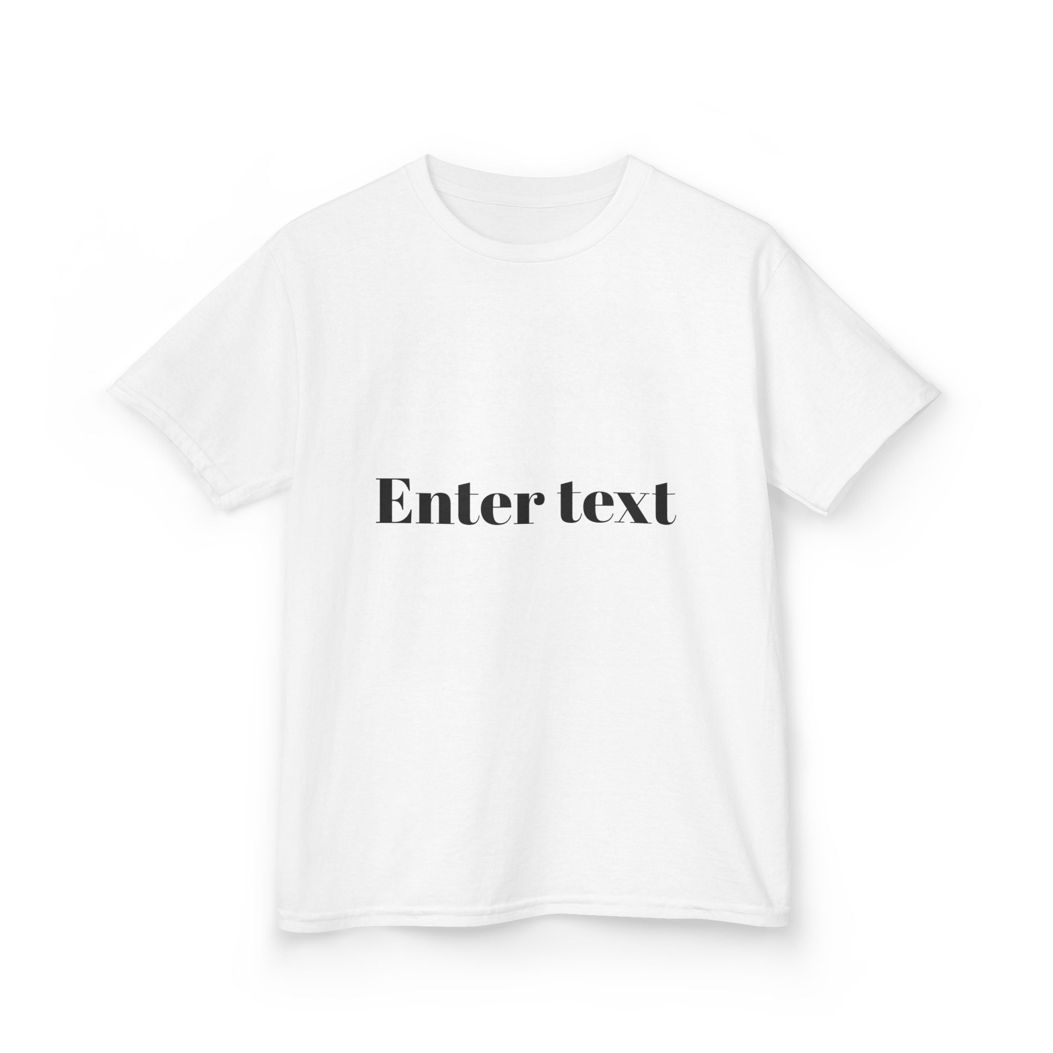 Customizable Kids Heavy Cotton Tee - Perfect for Birthdays and Celebrations