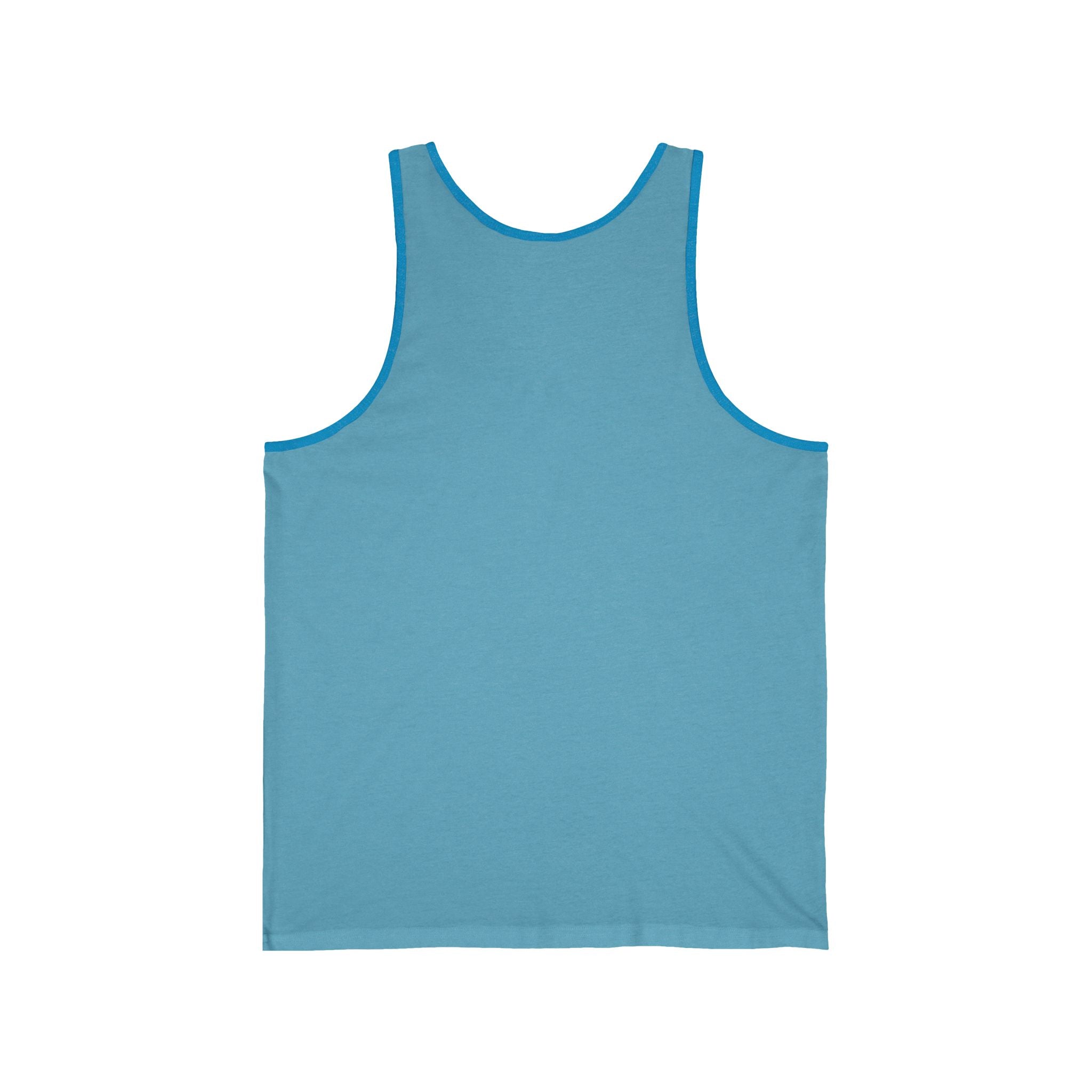 Personalized Unisex Jersey Tank - Custom Text Design for Summer Vibes