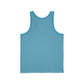 Personalized Unisex Jersey Tank - Custom Text Design for Summer Vibes