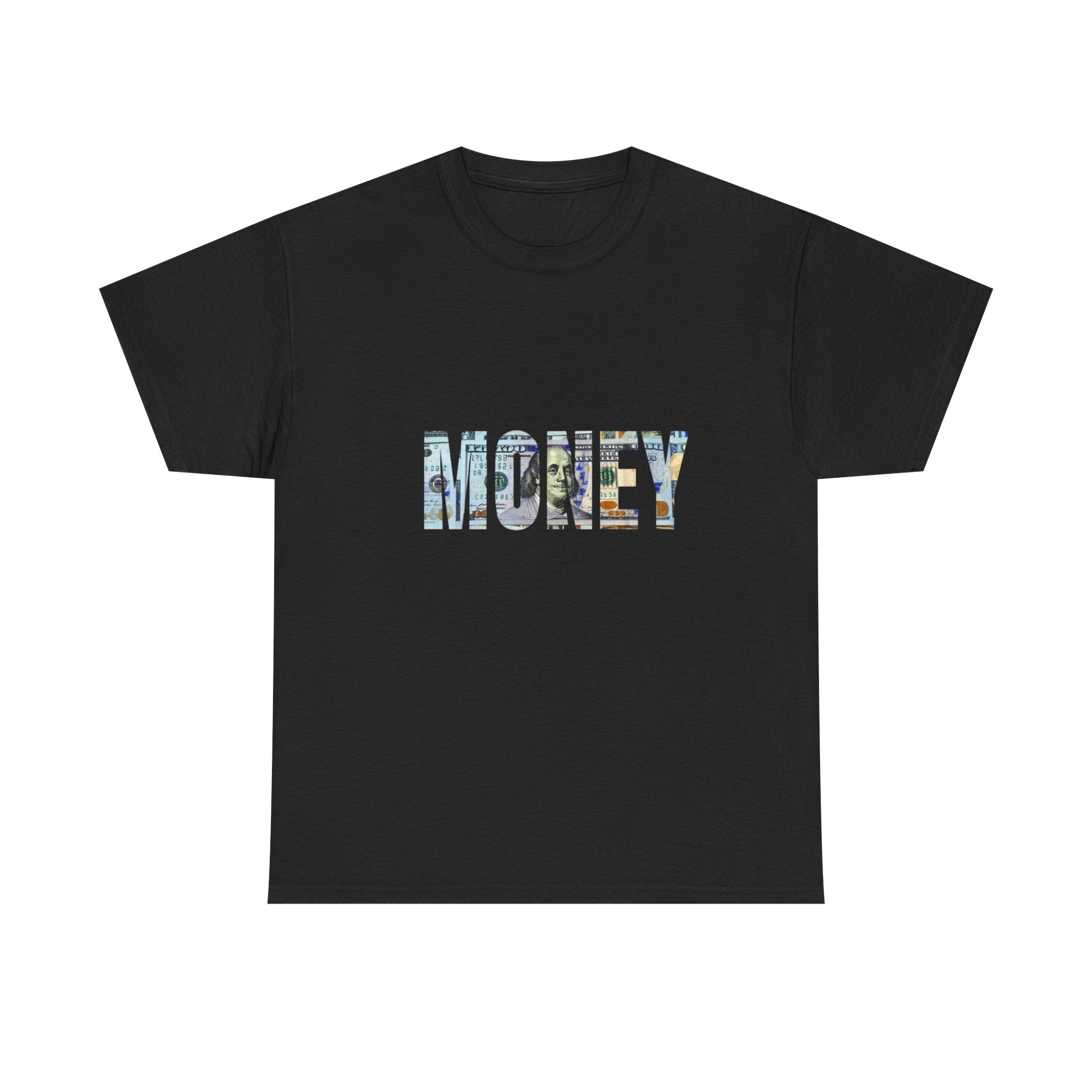 Money Graphic Unisex Heavy Cotton Tee - Trendy Casual T-Shirt for Fashion Lovers