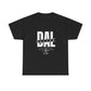 Dallas Unisex Heavy Cotton Tee - City Tribal Design for Casual Wear