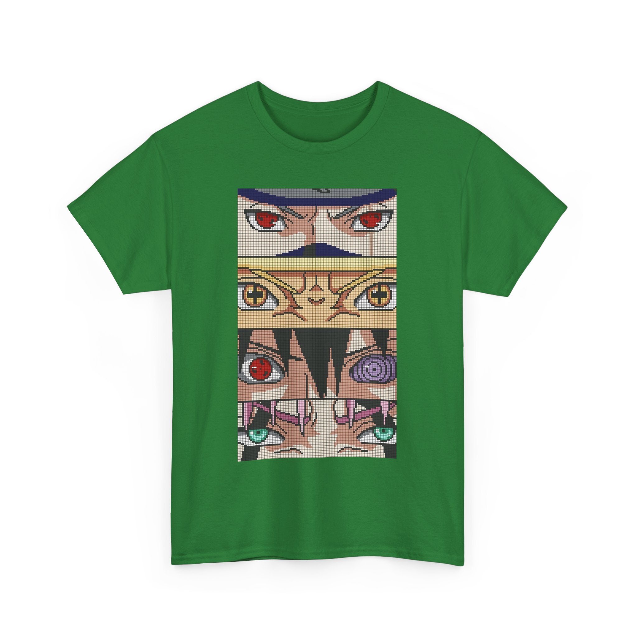 Anime-Inspired Unisex Heavy Cotton Tee - Unique Art Design