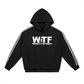 Side Stripe Drop-Shoulder Hoodie