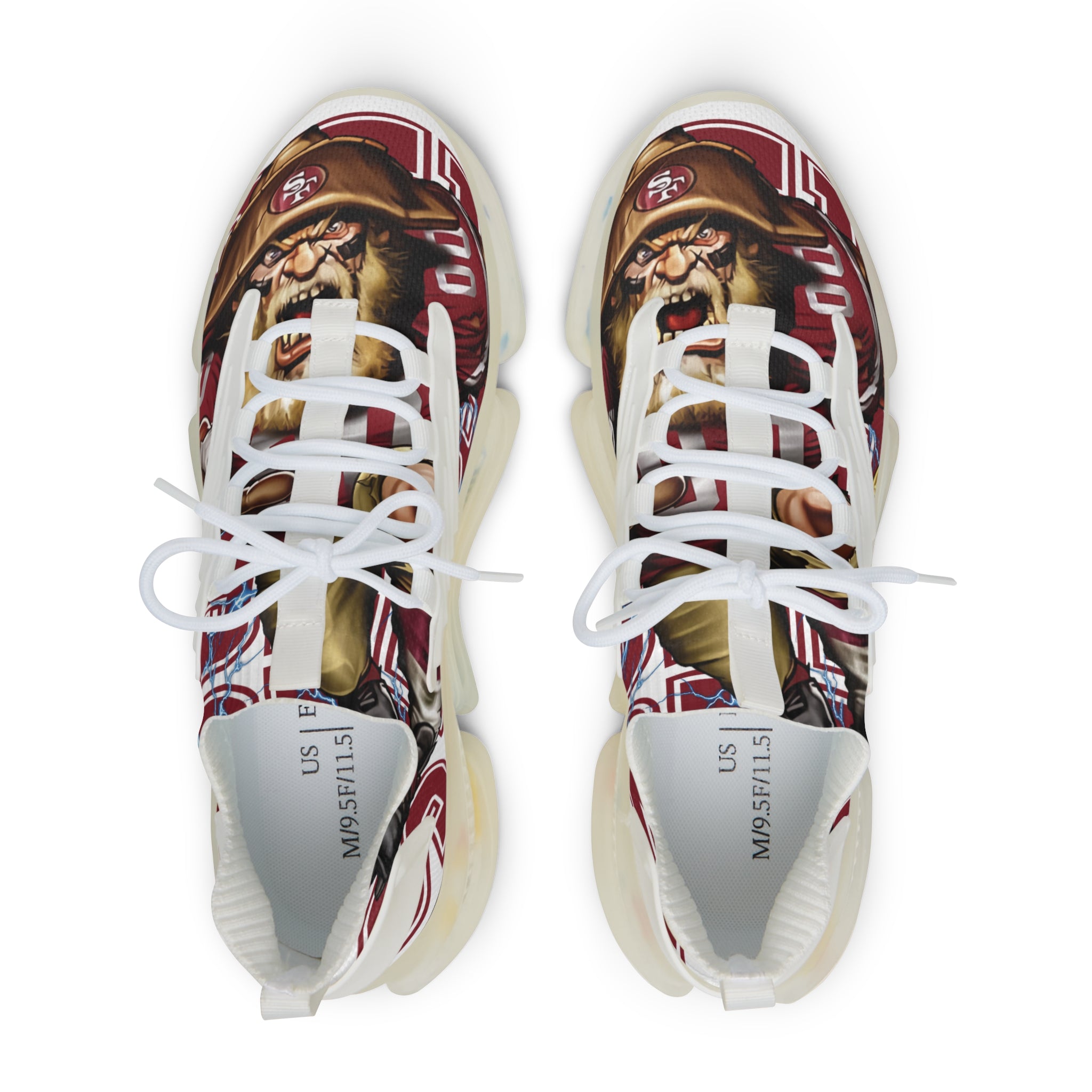 49ners Men's Mesh Sneakers