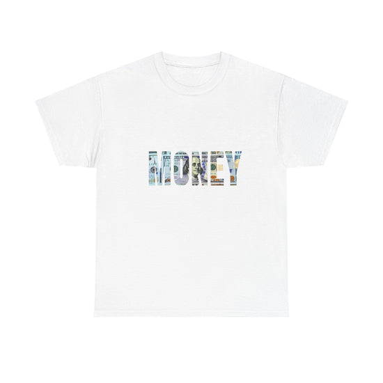 Money Graphic Unisex Heavy Cotton Tee - Trendy Casual T-Shirt for Fashion Lovers