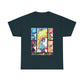 Retro Anime Graphic Tee - Sailor Moon Inspired Unisex Heavy Cotton T-Shirt