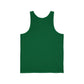 Personalized Unisex Jersey Tank - Custom Text Design for Summer Vibes
