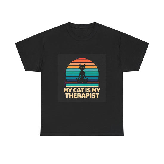 Cat Lover Unisex Heavy Cotton Tee - &