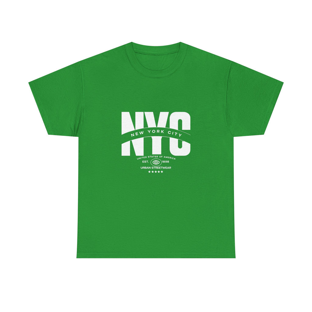 NYC Unisex Heavy Cotton Tee - Urban Streetwear Style