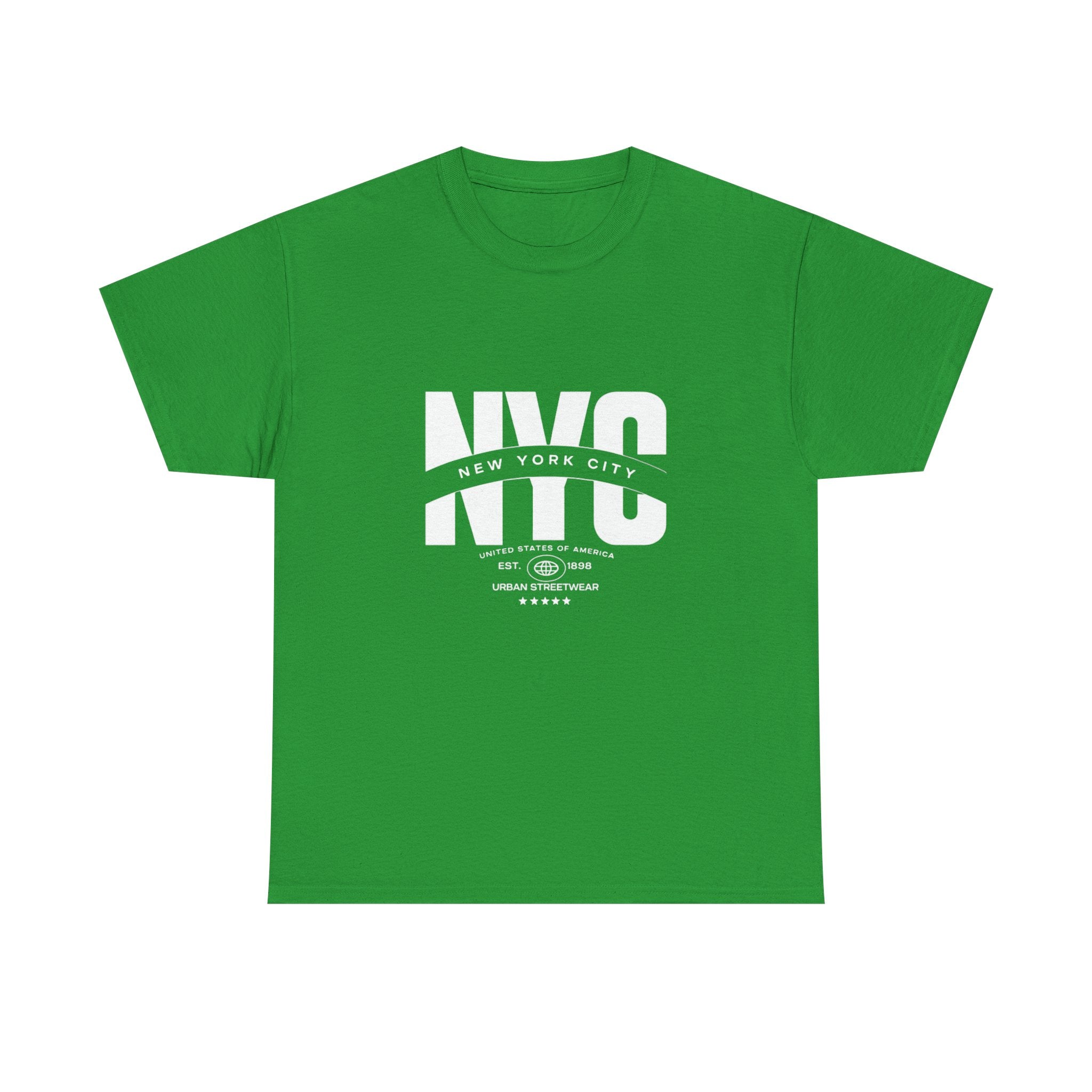 NYC Unisex Heavy Cotton Tee - Urban Streetwear Style
