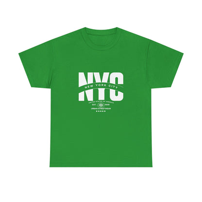 NYC Unisex Heavy Cotton Tee - Urban Streetwear Style