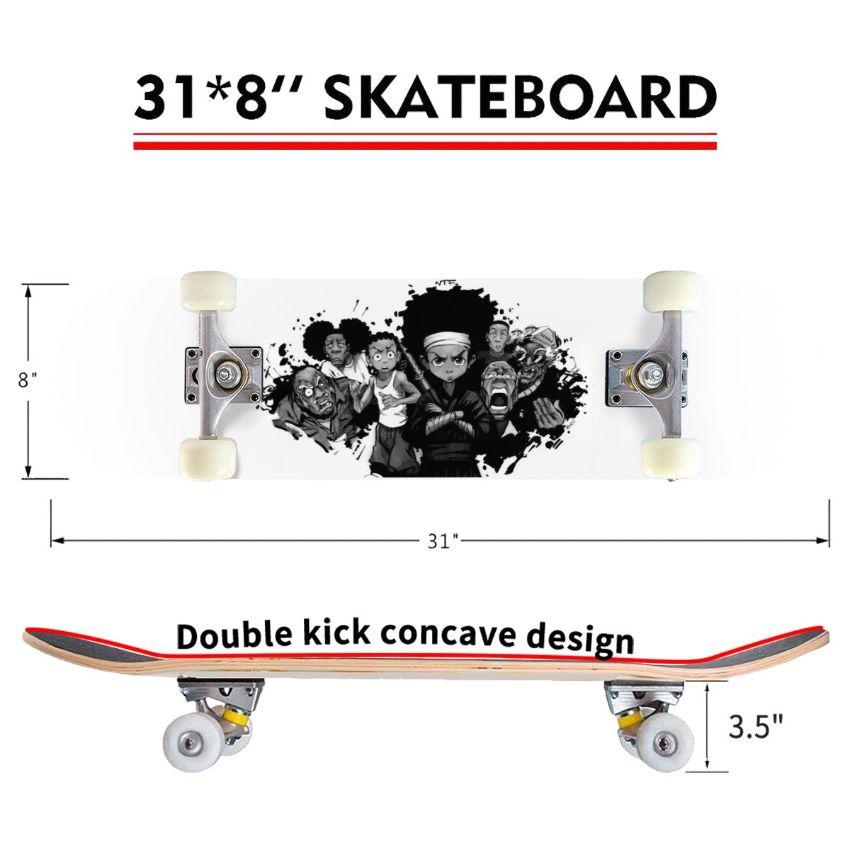 Complete Skateboard (Made in USA)