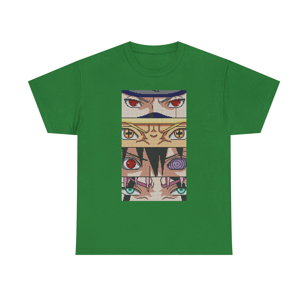 Anime-Inspired Unisex Heavy Cotton Tee - Unique Art Design