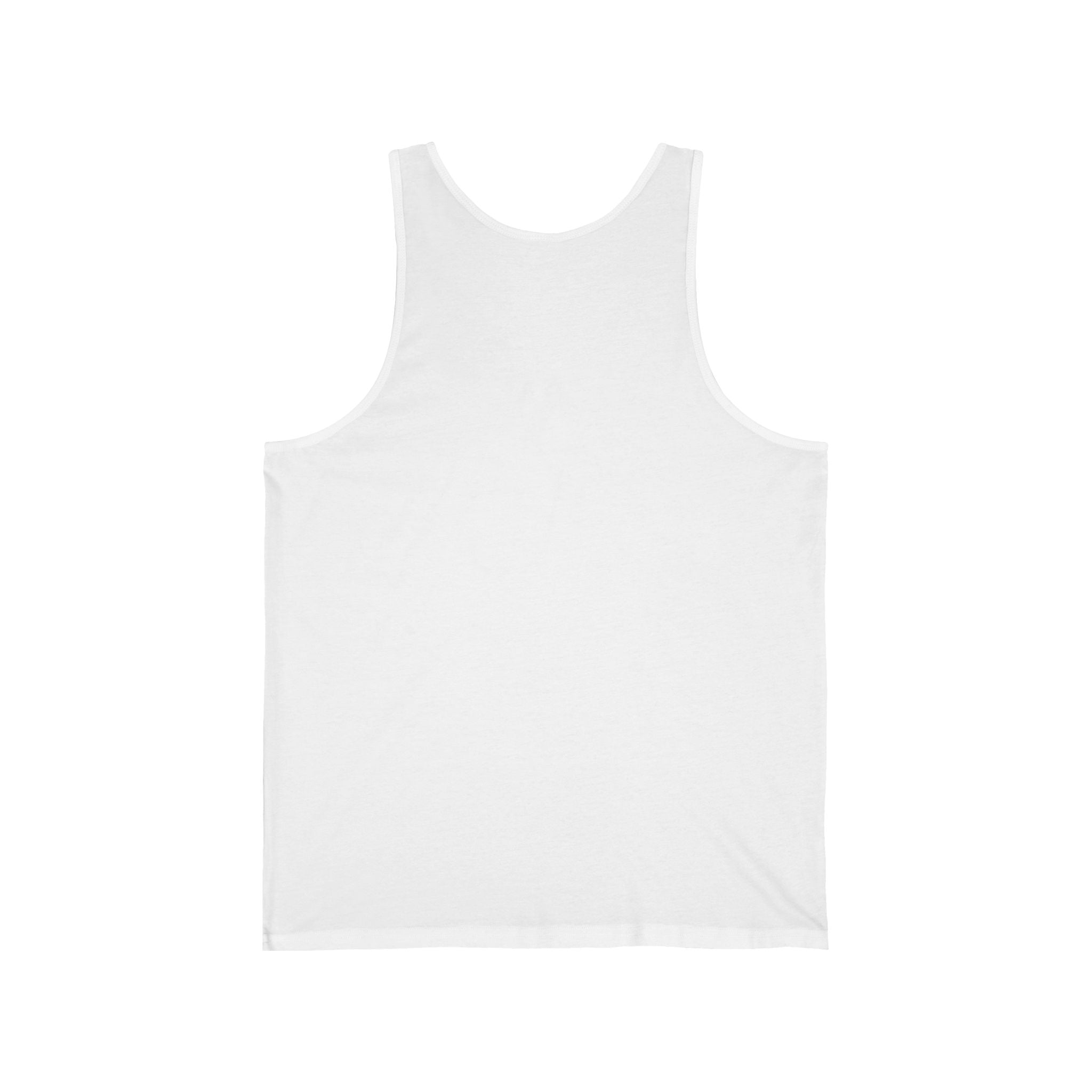 Personalized Unisex Jersey Tank - Custom Text Design for Summer Vibes