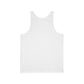 Personalized Unisex Jersey Tank - Custom Text Design for Summer Vibes