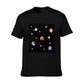 DTF 180gsm Short Sleeve Cotton Crewneck T-Shirt for Men Women (Front Printing)