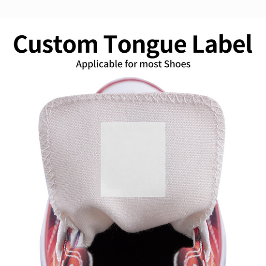 Inside Shoe Tongue Label