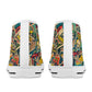 Copy of FWS High-Top Canvas Shoes With Customized Tongue - White