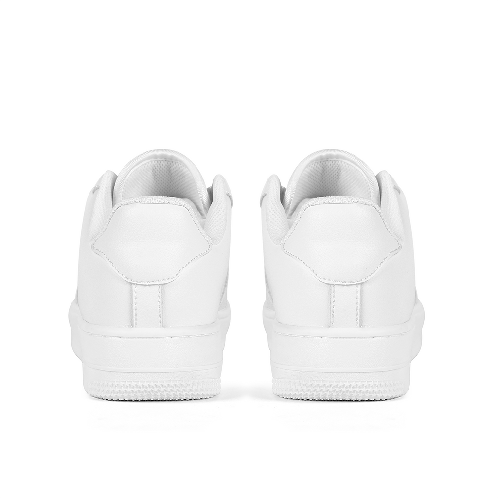 Unisex Microfiber Sneakers | Seamless Mid-Panel for Flawless Prints