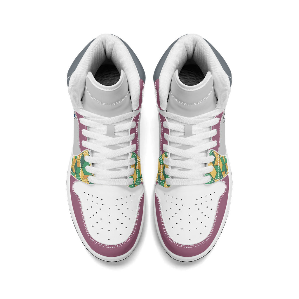 Unisex New Synthetic Leather High Top Sneakers