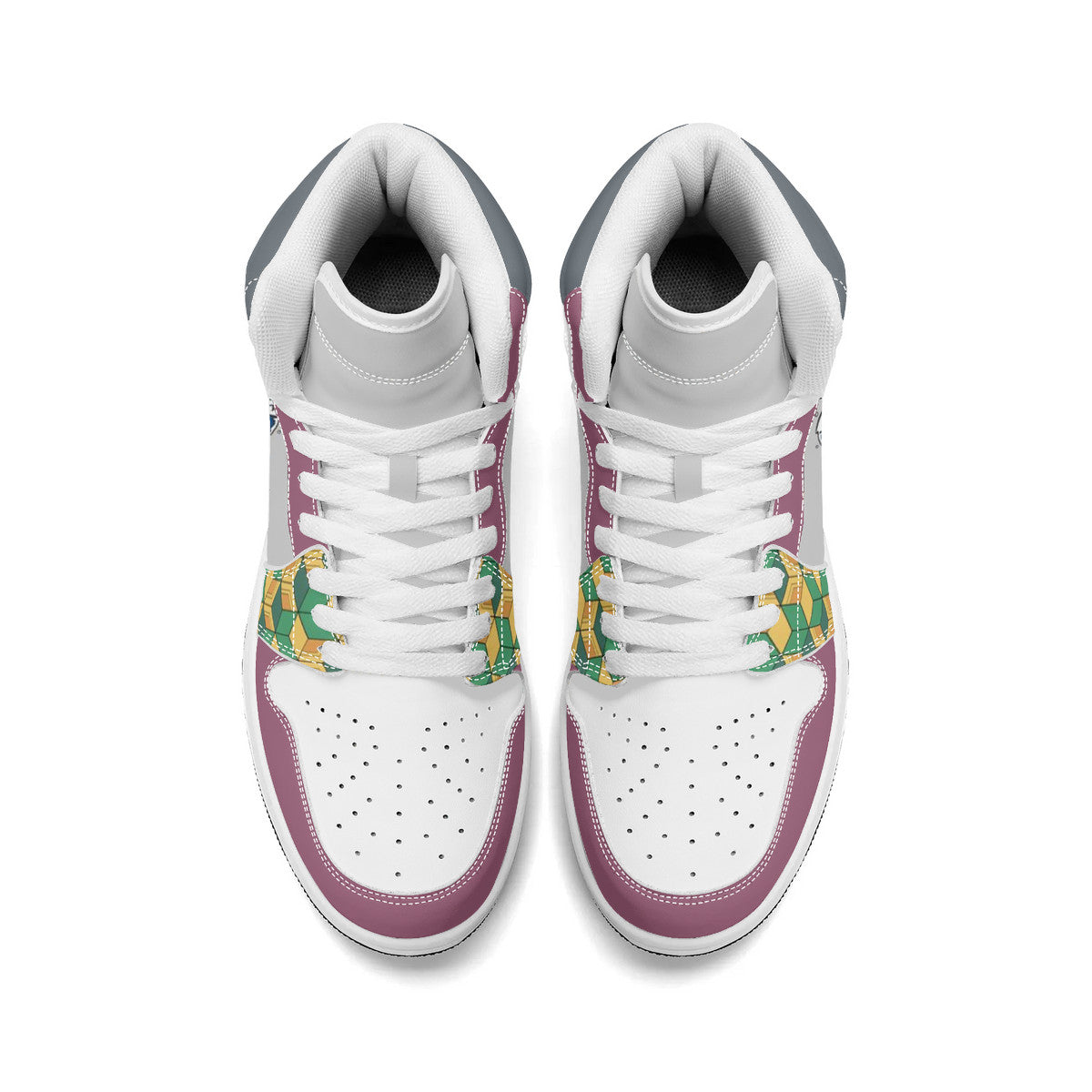 Unisex New Synthetic Leather High Top Sneakers