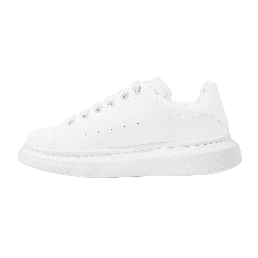 D69 Heighten Low Top Shoes - White