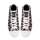 Copy of FWS High-Top Canvas Shoes With Customized Tongue - White