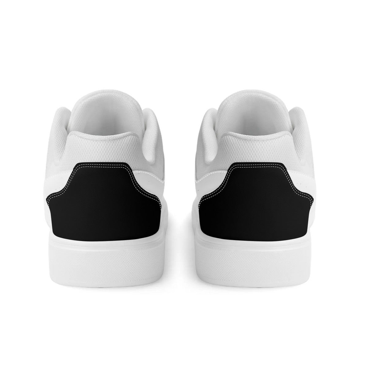 of Chill City tribe black Adult Low-Top Premium Synthetic Leather Shoes