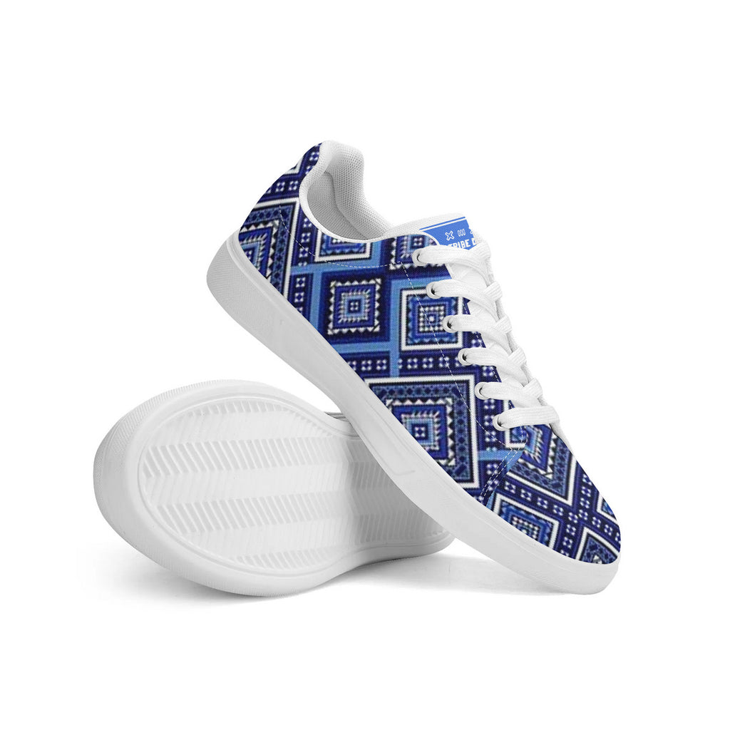 Copy of Tribal Blue  Canvas Shoes Comfortable Walking Sneakers