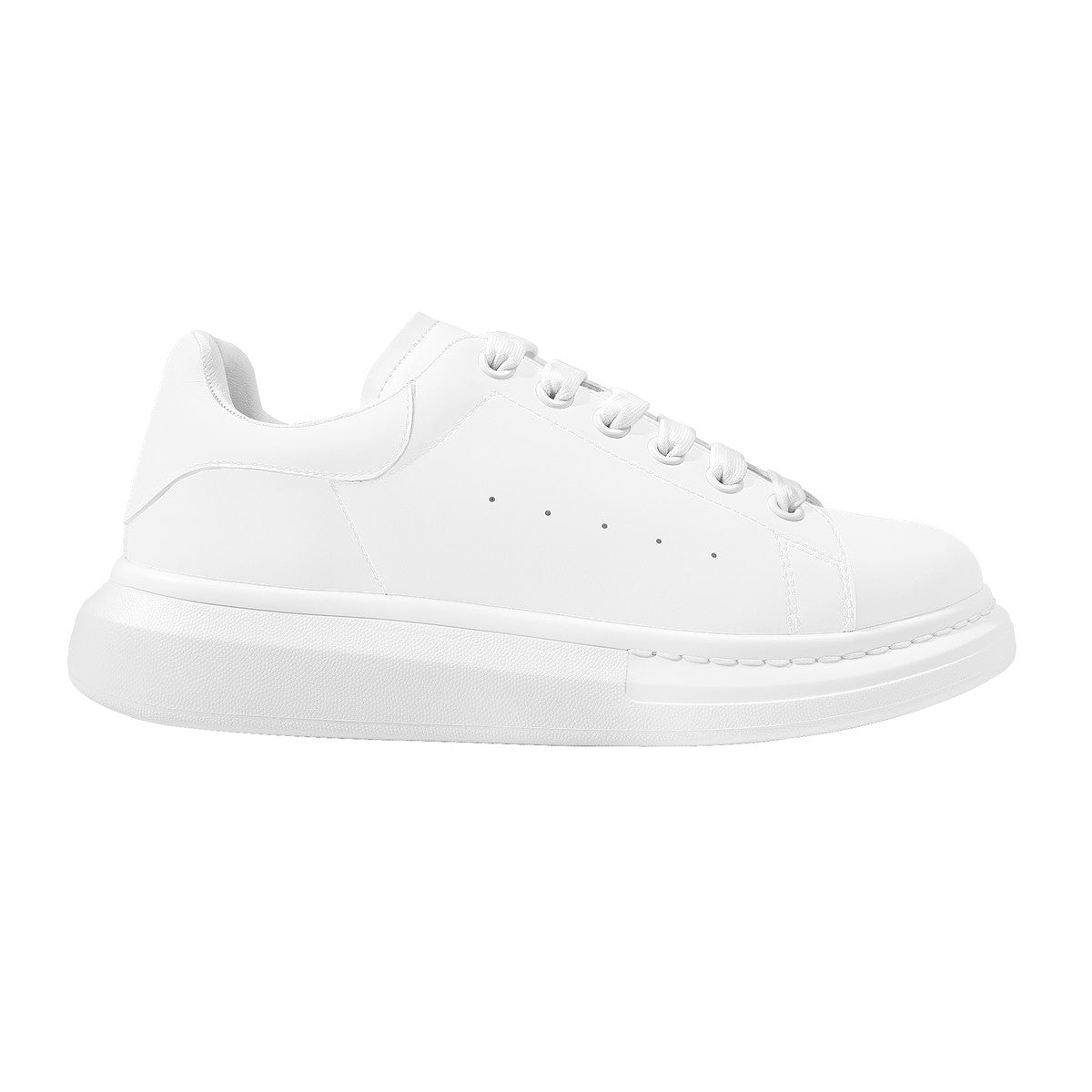 D69 Heighten Low Top Shoes - White