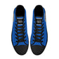 Copy of Fearless Pioneer High-Top Canvas Shoes With Customized Tongue - Black