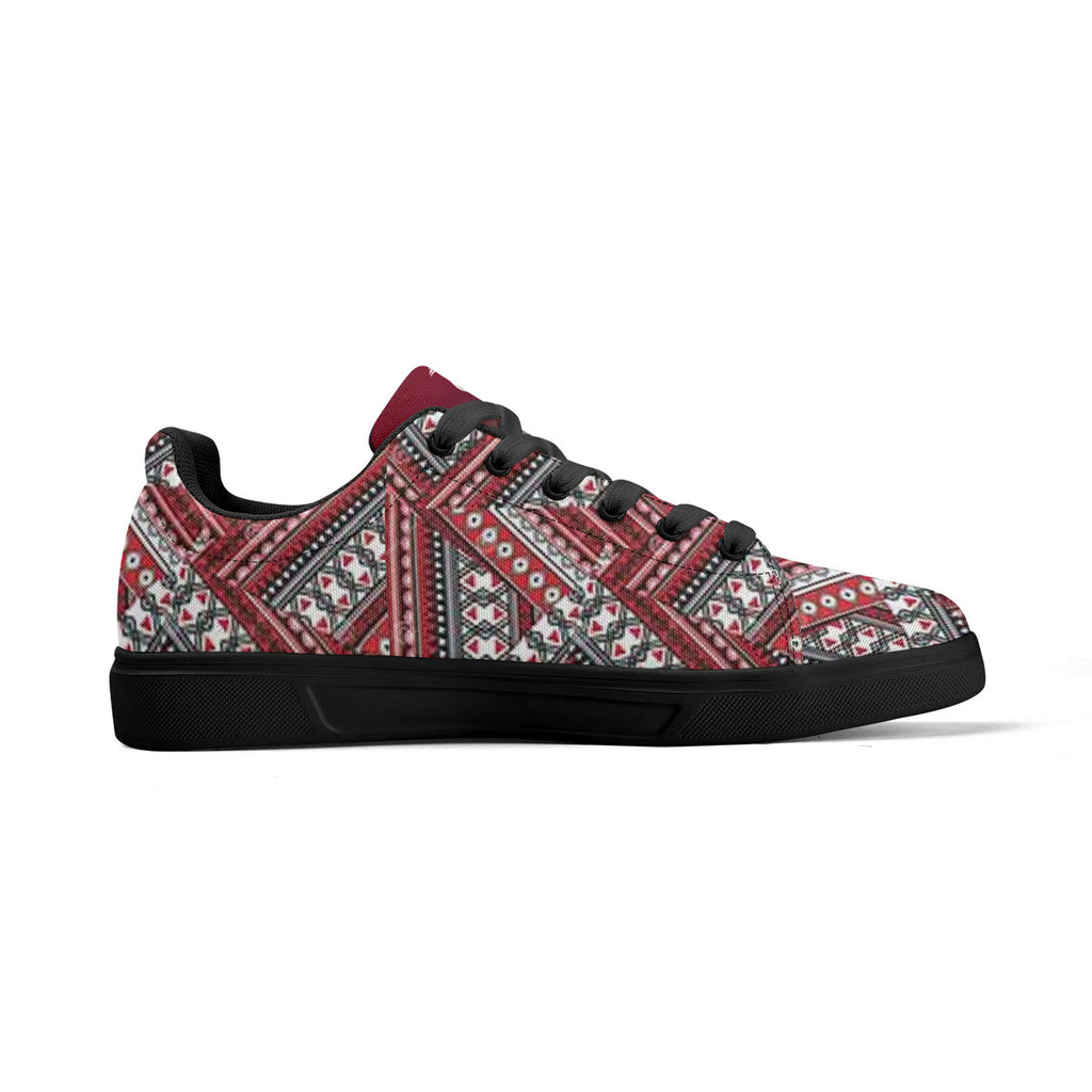 Copy of Tribe Red Canvas Shoes Comfortable Walking Sneakers