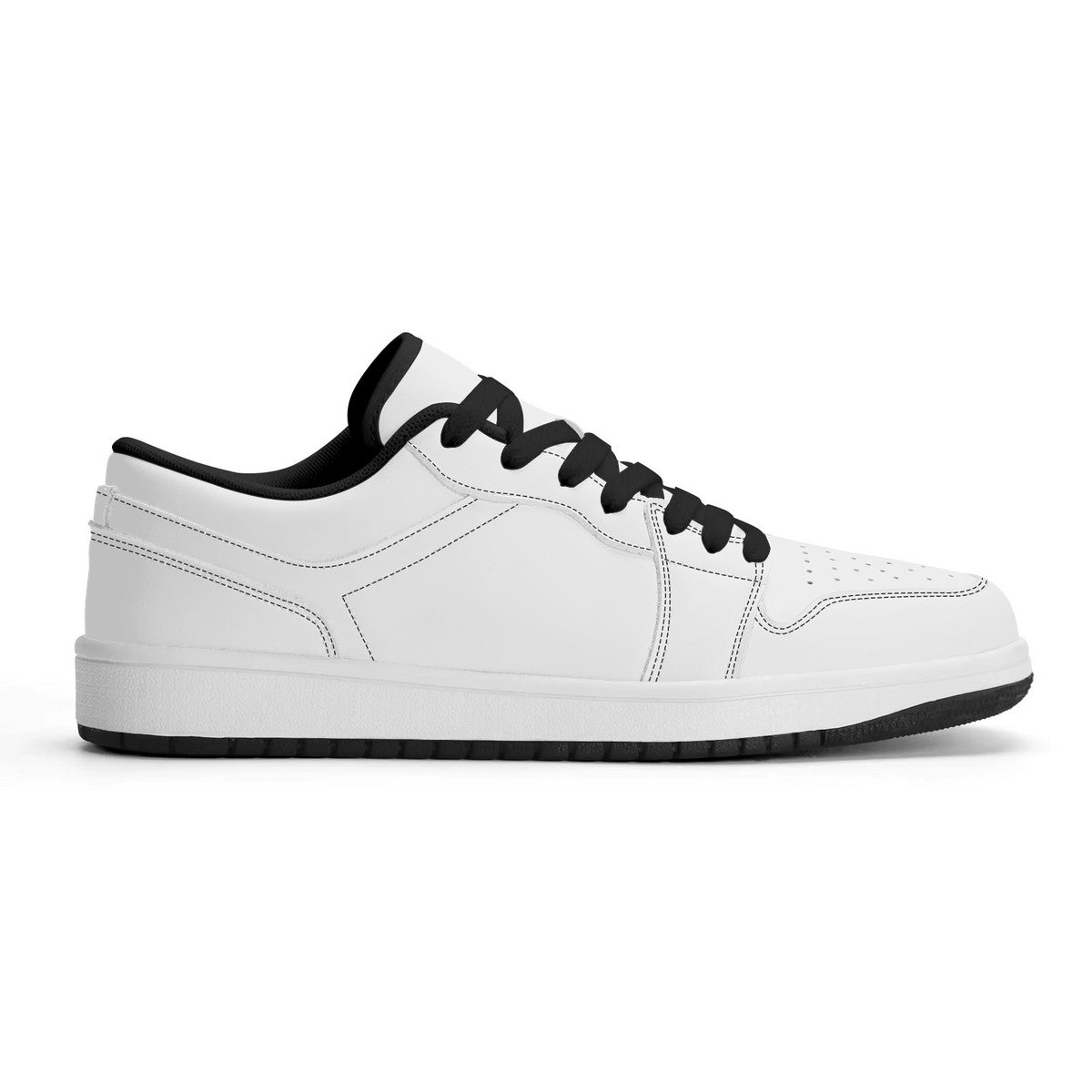 Unisex New Synthetic Leather Low Top Sneakers