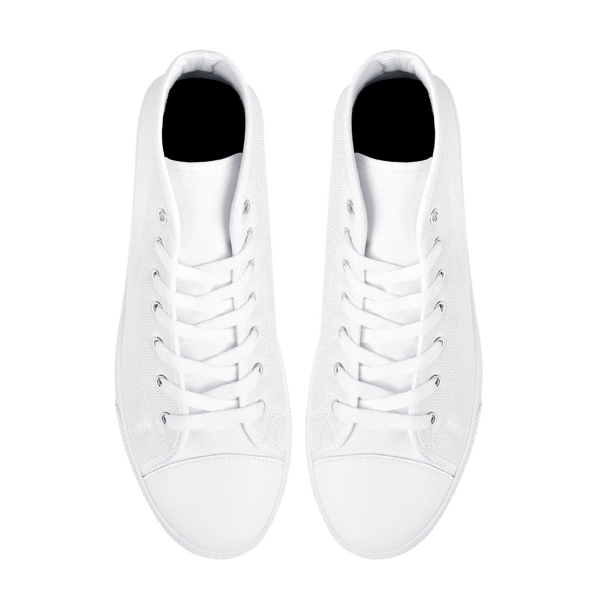 D25 High-Top Canvas Shoes - White