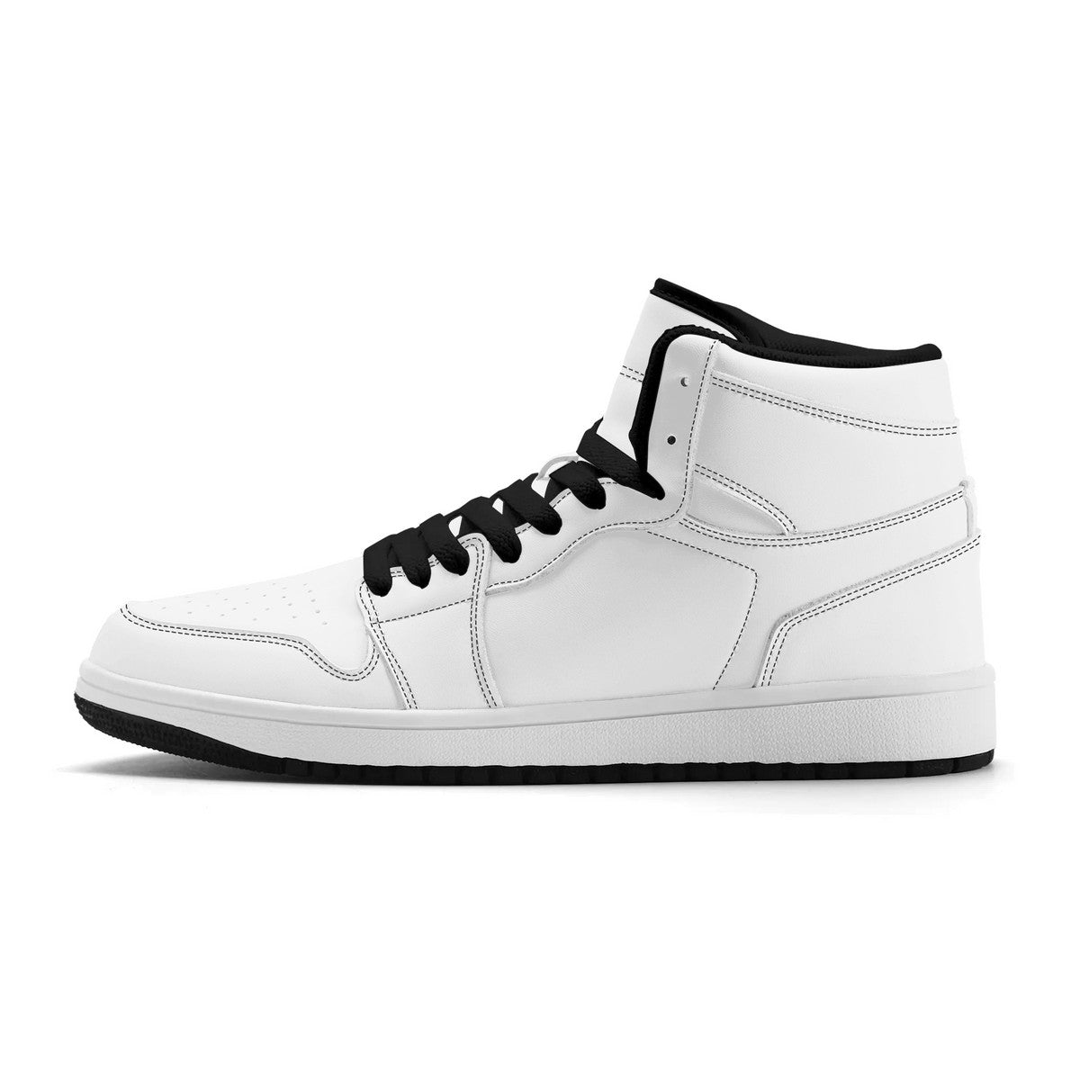 Unisex New Synthetic Leather High Top Sneakers