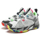 New Hot Superstar Fashion Rainbow Basketball Shoes Men Breathable High Top Basketball Shoes Outdoor Street Sneakers
