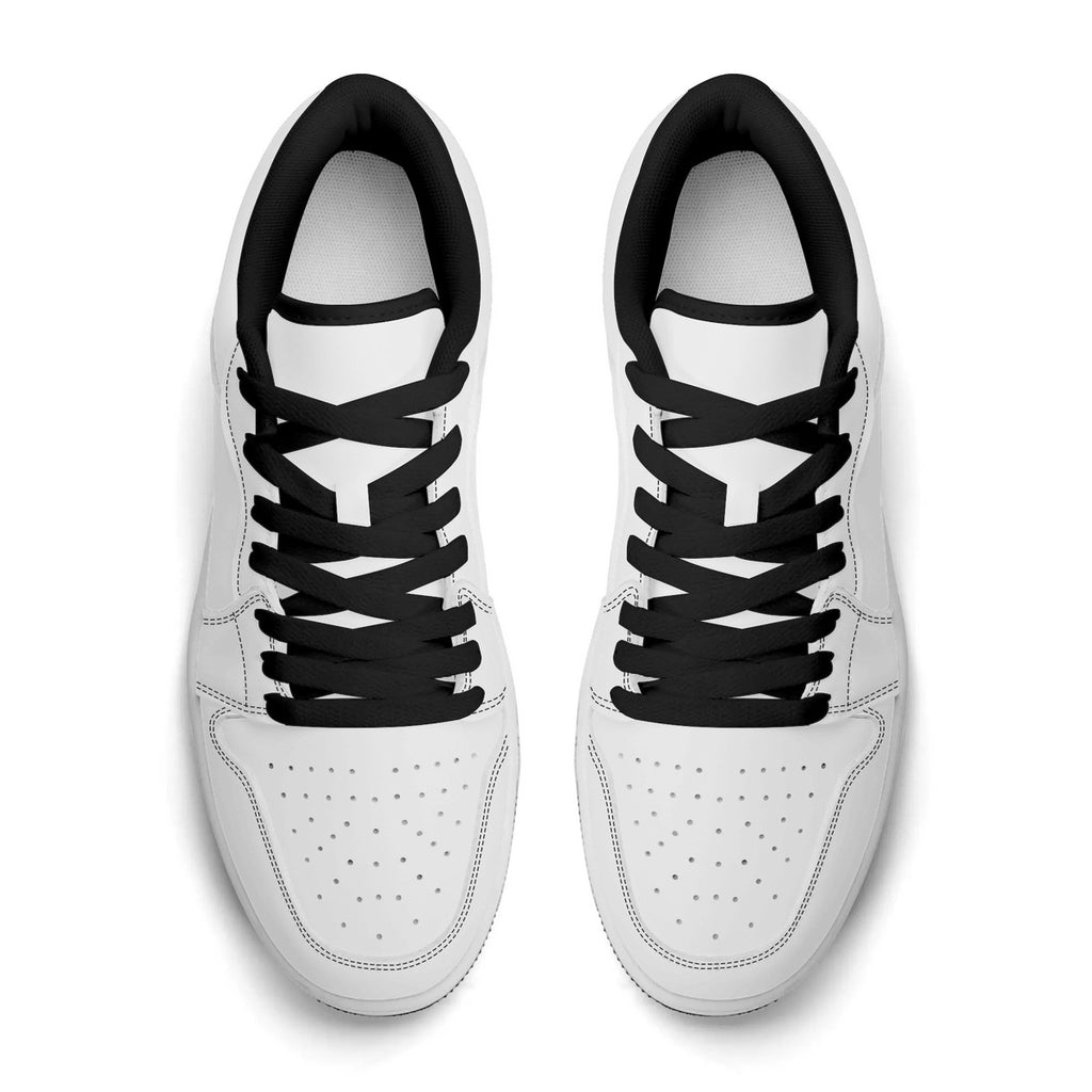 Unisex New Synthetic Leather Low Top Sneakers