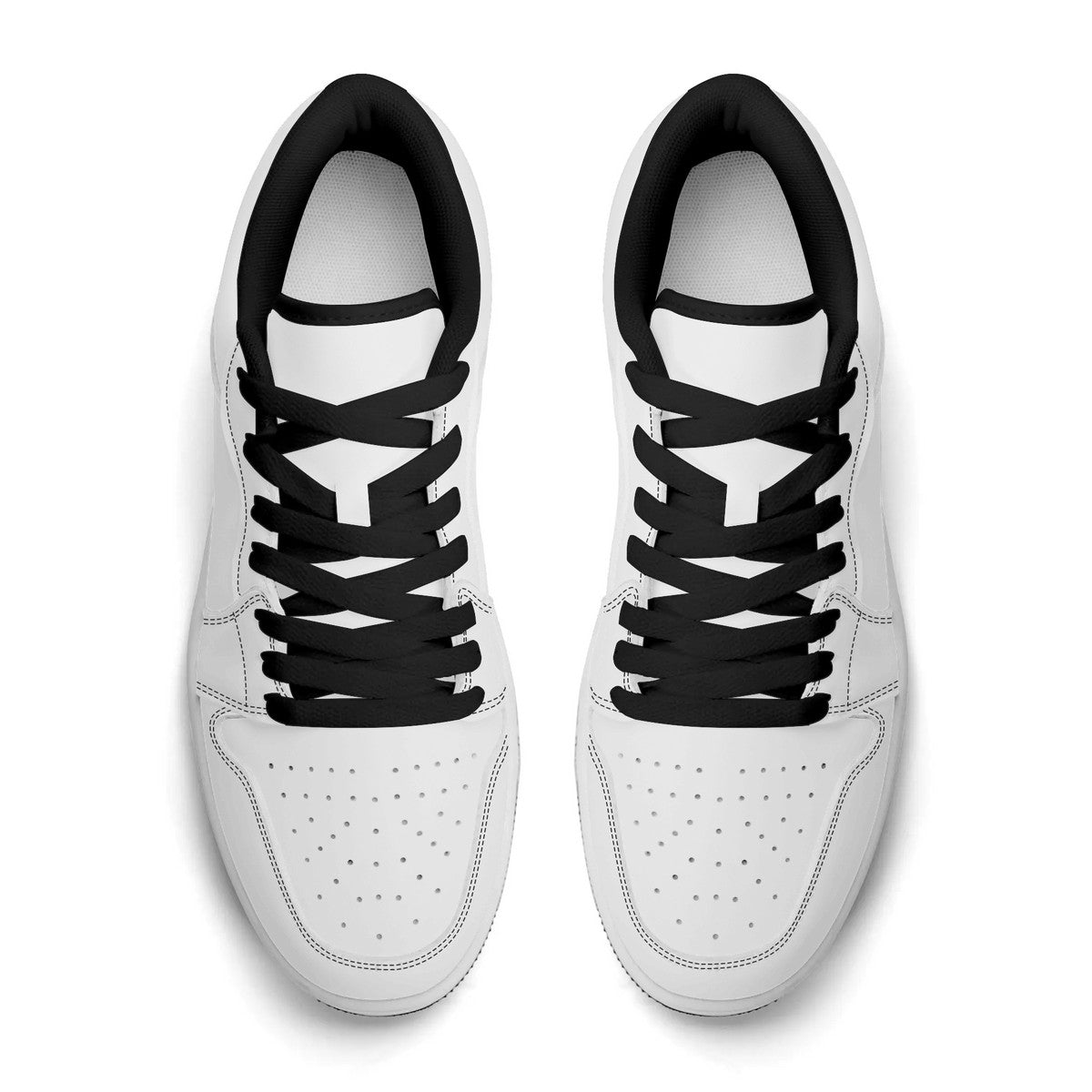 Unisex New Synthetic Leather Low Top Sneakers