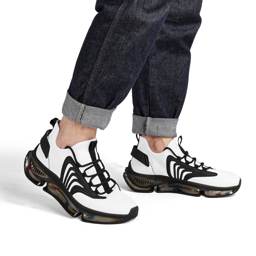 SF_S36 Air Max React Sneakers - Black