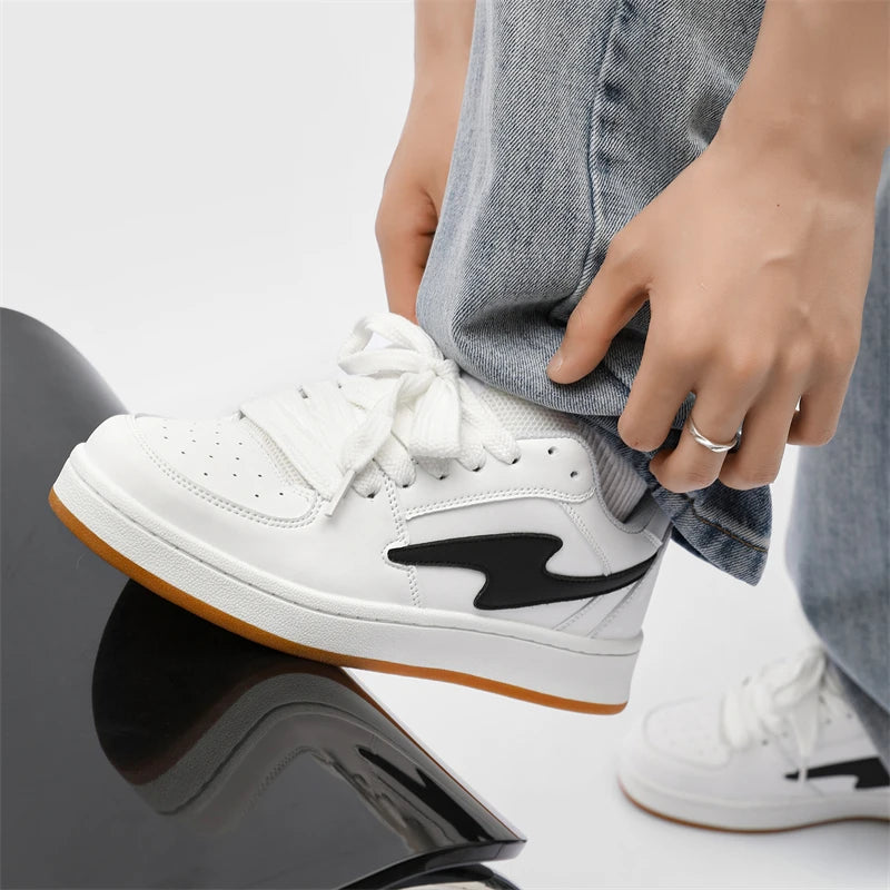 Greatshoes Black White Sneakers for Customization,Casual Shoes Fashion Trainers for Women Designer,Sports Shoes for Men 2024