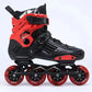 Inline Professional Slalom Roller Skates Aluminum Alloy Frame with 4 Wheels Skates for Men and Women Beginner