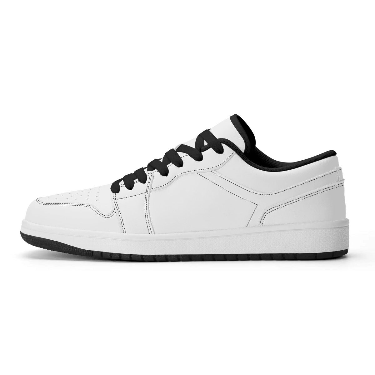 Unisex New Synthetic Leather Low Top Sneakers