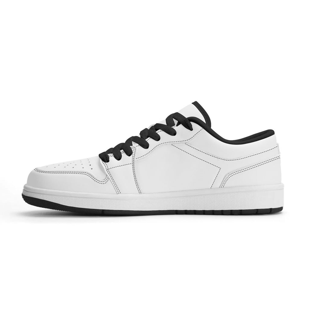 Unisex New Synthetic Leather Low Top Sneakers